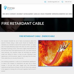 Fire Retardant Cable