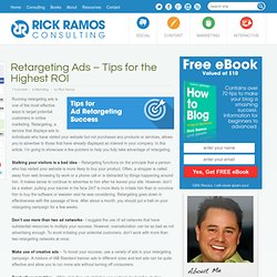 Retargeting Ads - Tips for the Highest ROI
