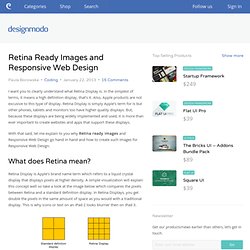 Retina Ready Images and Responsive Web Design
