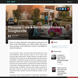 Personal Care & Retirement Home In Douglasville