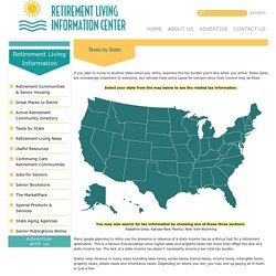 Taxes by State - Retirement Living Information Center