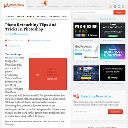 Photo Retouching Tips And Tricks In Photoshop - Smashing Magazine