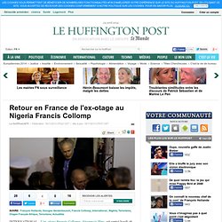 Retour en France de l'ex-otage au Nigeria Francis Collomp