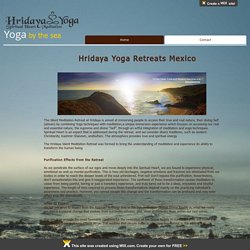 Yoga & Meditation retreats in Mexico