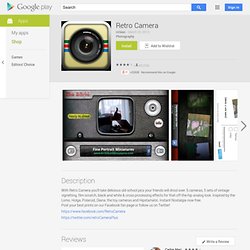Retro Camera - Android Market