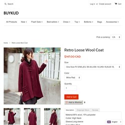 Retro Loose Wool Coat – Buykud