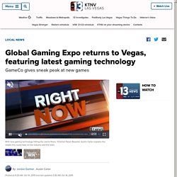 Global Gaming Expo returns to Vegas; features latest gaming technology