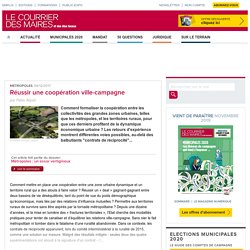 Réussir une coopération ville-campagne