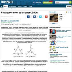 (16) Reutilizar el motor de un lector CDROM