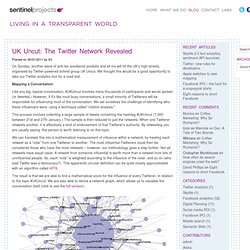UK Uncut: The Twitter Network Revealed