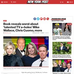New book reveals worst about famed news anchors