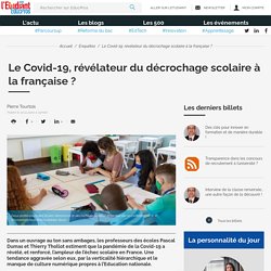 Le Covid-19, révélateur du décrochage scolaire à la française ? - Educpros
