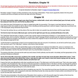 Bible - Revelation chapter 10 explained in detail