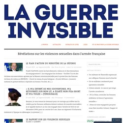 Révélations sur les violences sexuelles dans l'armée française