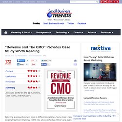"Revenue and The CMO" Provides Case Study Worth Reading