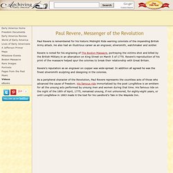 Paul Revere, Messenger of the Revolution