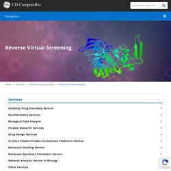 Reverse Virtual Screening - CD ComputaBio