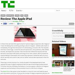 Review: The Apple iPad