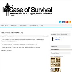 Review: Bastion (XBLA)