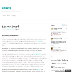 Review Board « ChipLog