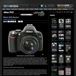 Nikon D40 Review: 1. Introduction