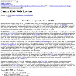 Canon EOS 70D Review: Digital Photography Review