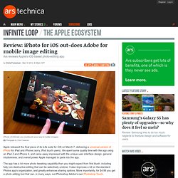 Review: iPhoto for iOS out-does Adobe for mobile image editing