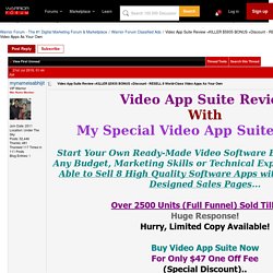 Video App Suite discount