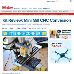 Kit Review: Mini Mill CNC Conversion