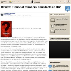 Review: 'House of Numbers' blurs facts on HIV