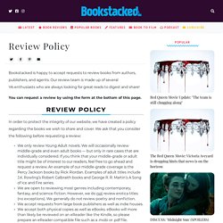 Review Policy - Bookstacked