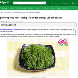 {Review} rong nho Trường Thọ có tốt không? Giá bao nhiêu? 2021