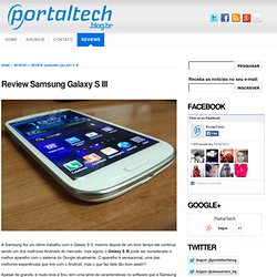 Review: Samsung Galaxy S III