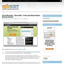 » [Tool Review] – ScrumDo – Free and Sweet Open Source Scrum