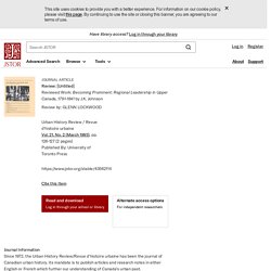 Review: [Untitled] on JSTOR