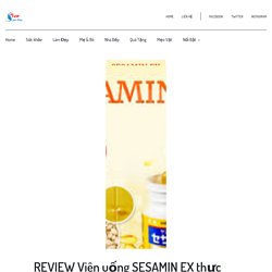 Viên uống SESAMIN EX thực phẩm bảo vệ sức khỏe