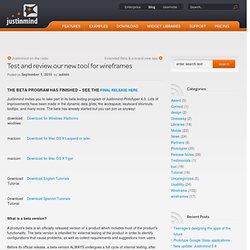 Blog on website wireframe and wireframe design