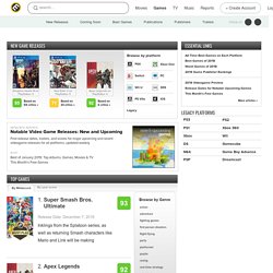 Video Game Reviews, Articles, Trailers and more at Metacritic