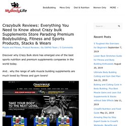 Crazy Bulk Reviews (UPDATED 2019) Crazybulk Supplements Online