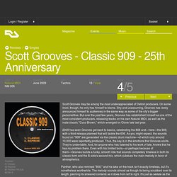 Scott Grooves - Classic 909 - 25th Anniversary