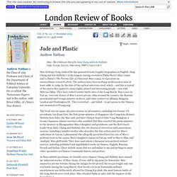 Andrew Nathan reviews ‘Mao’ by Jung Chang and Jon Halliday · LRB 17 November 2005