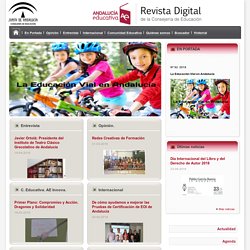 Revista Andalucía Educativa - Inicio - Consejería de Educación