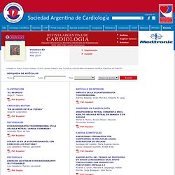 Revista Argentina de Cardiología vol.80 num.3 año 2012 - SAC