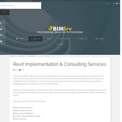 Revit Consulting - BimSrv