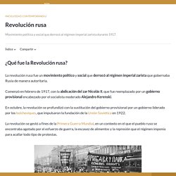 Revolución Rusa - ¿Qué fue?, etapas, causas, consecuencias y más