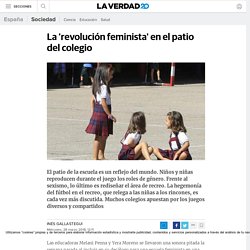 La 'revolución feminista' en el patio del colegio