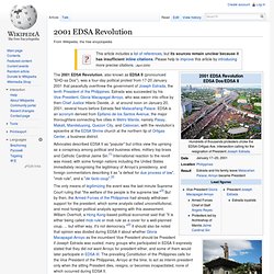 EDSA Revolution of 2001