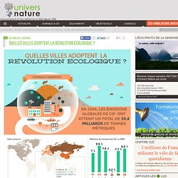 Univers Nature – Actualité, environnement, habitat et santé