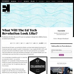 What Will The Ed Tech Revolution Look Like?