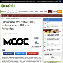 La révolution du partage et des MOOCs bouleverse les cours d'HEC et de Polytechnique